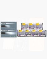 Hella HB4-PW100DP2 HB4 P22d 12V 55W Platinum White Plus 100% Globe Kit